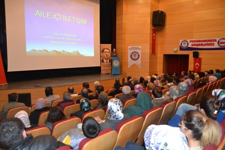 Kozan’da Aile İçi Eğitim Semineri