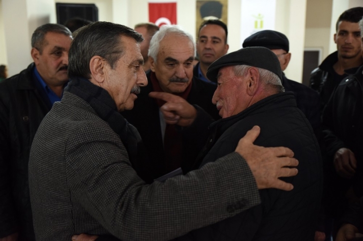 Başkan Ataç Gündüzler Sakinleri İle Buluştu