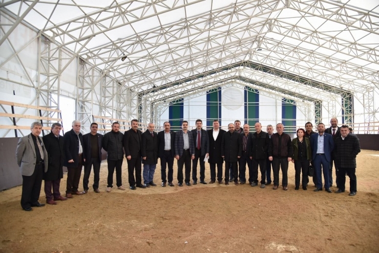 Başkan Üzülmez, Muhtarlarla Bir Araya Geldi