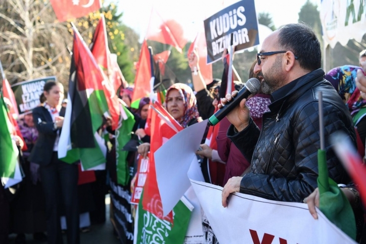 Kartepe’den Kudüs’e Destek Yürüyüşü