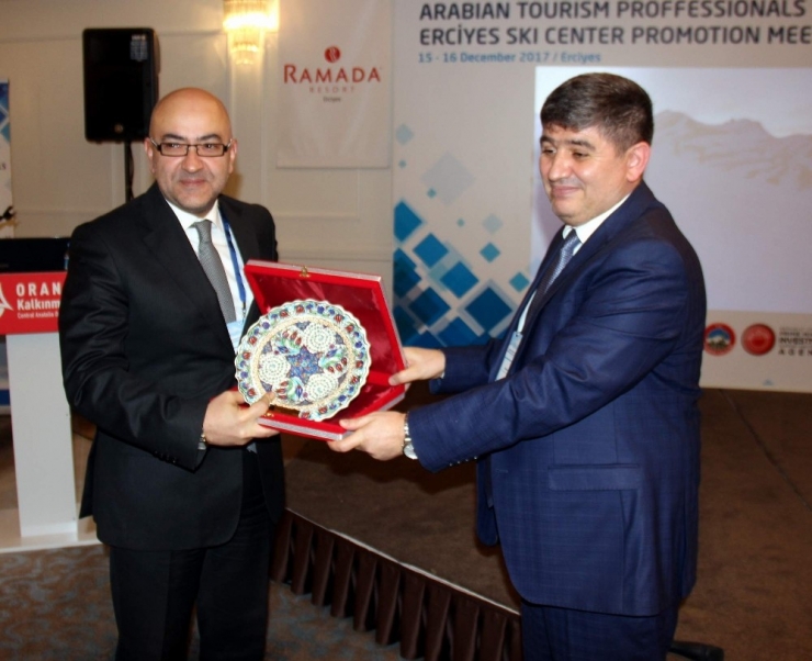 Erciyes Kayak Merkezi Araplara Tanıtıldı