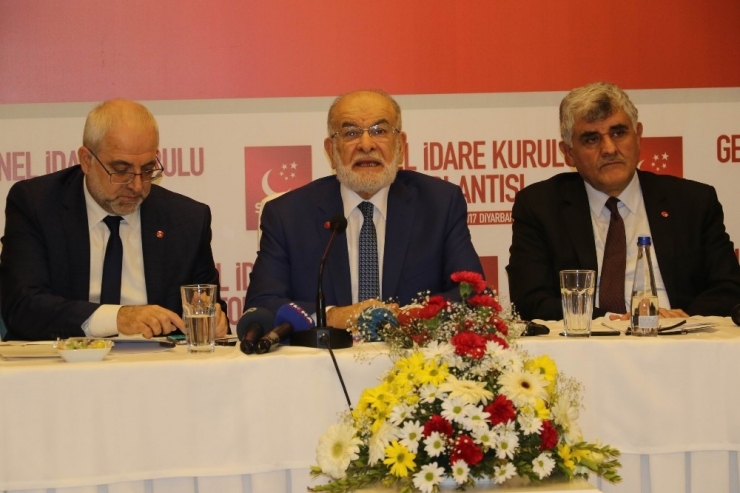 Sp Genel Başkanı Karamollaoğlu, Bölge Sorunlarını Değerlendirdi