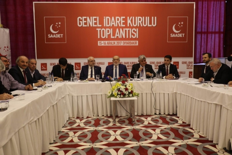 Sp Genel Başkanı Karamollaoğlu, Bölge Sorunlarını Değerlendirdi
