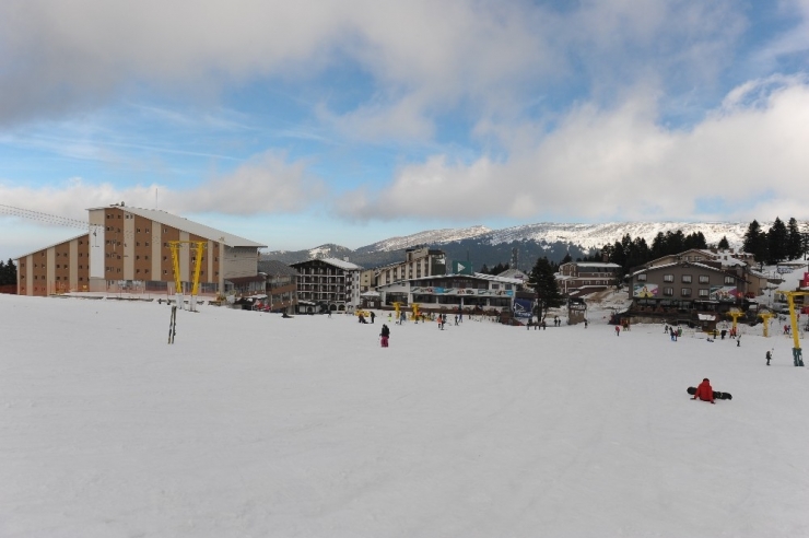 Yılbaşı Öncesi Uludağ’da Oteller Doldu