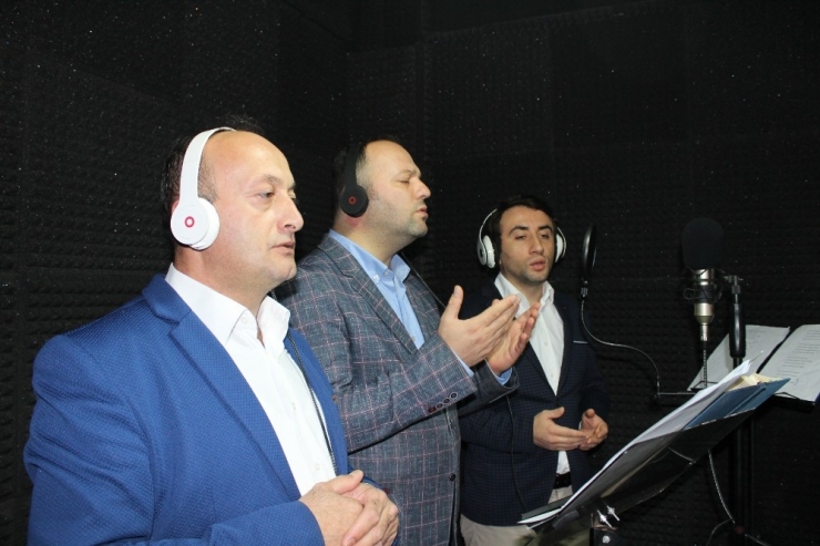 Kudüs İçin Stüdyoya Girdiler