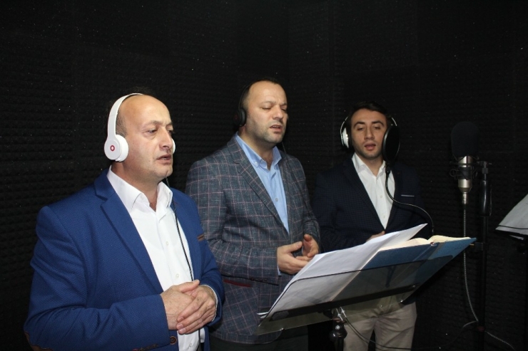 Kudüs İçin Stüdyoya Girdiler