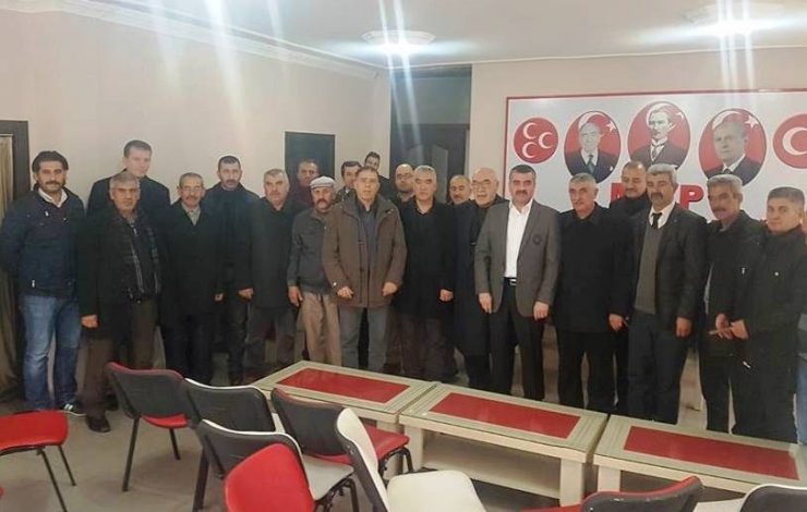 Yazıhan’da Stk’lardan Mhp’ye Ziyaret