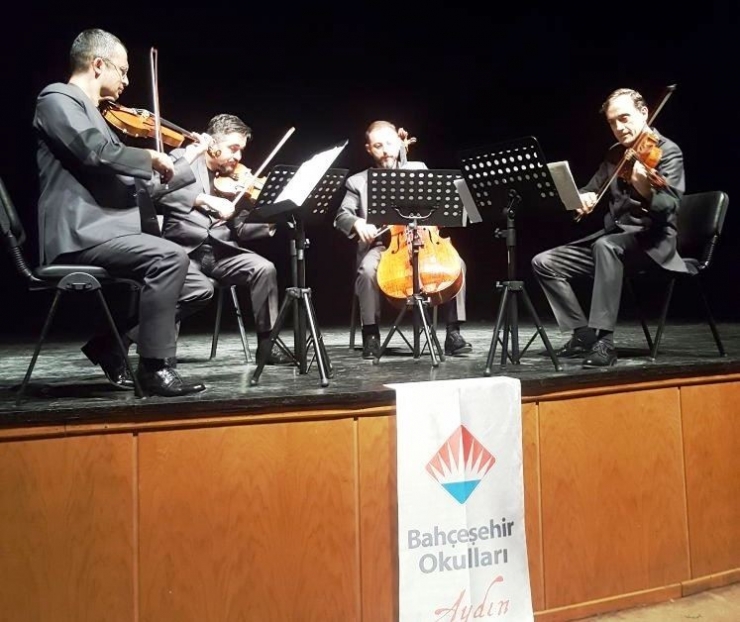 Aydın Bahçeşehir Koleji, Borusan Quartet’i Ağırladı