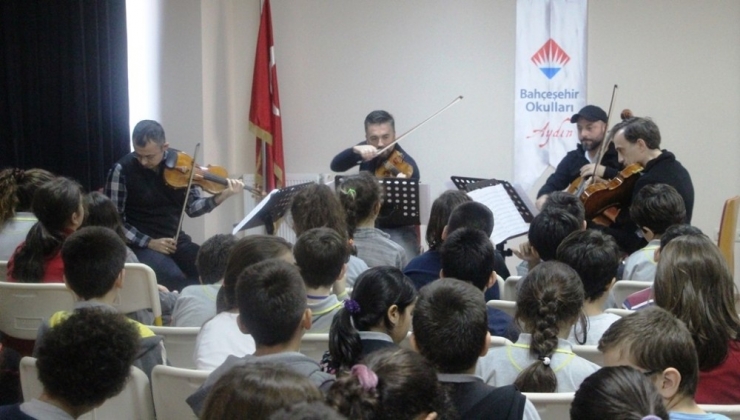 Aydın Bahçeşehir Koleji, Borusan Quartet’i Ağırladı