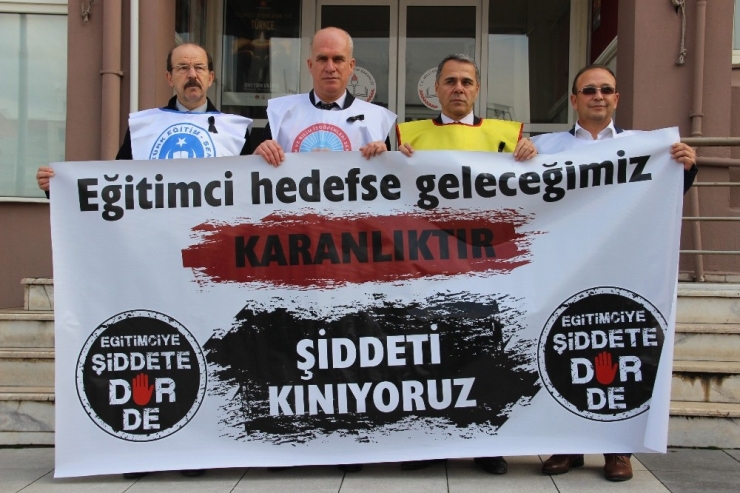 Eğitim Sendikaları Şiddete Karşı Tek Ses Oldu