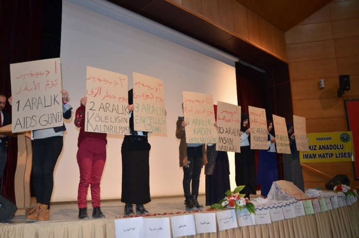 Hakkari’de “Dünya Arapça Günü” Etkinliği