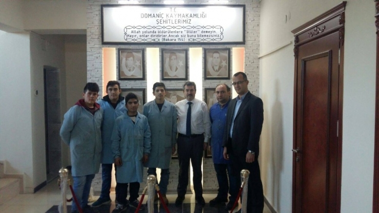 Domaniç Kaymakamlığı’nda Şehitler Köşesi Oluşturuldu