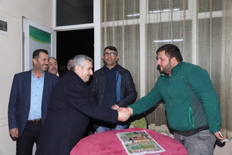 Başkan Baran’dan Gece Mesaisi