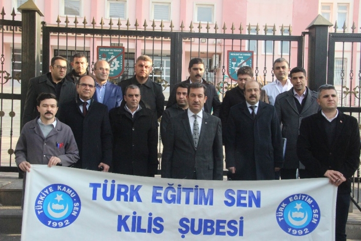 Öğretmenlere Artan Saldırılara Tepki