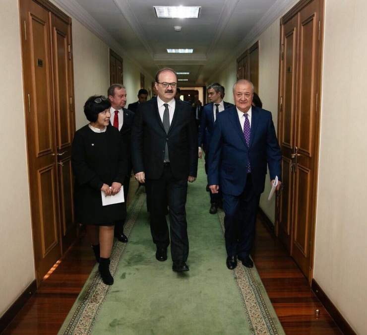 Tika Başkanı Çam, Özbekistan Dışişleri Bakanı İle Görüştü