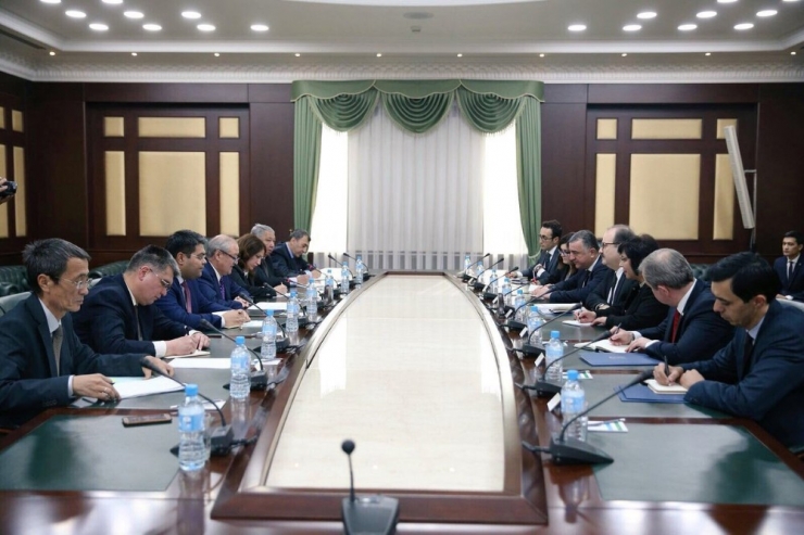 Tika Başkanı Çam, Özbekistan Dışişleri Bakanı İle Görüştü