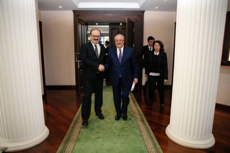 Tika Başkanı Çam, Özbekistan Dışişleri Bakanı İle Görüştü