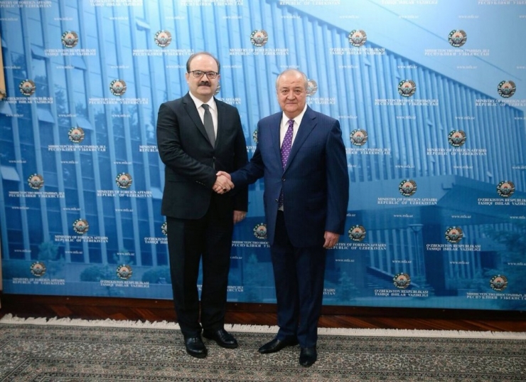 Tika Başkanı Çam, Özbekistan Dışişleri Bakanı İle Görüştü