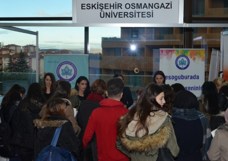 ’Eskişehir Tercih Günleri’nde Esogü Standına Büyük İlgi