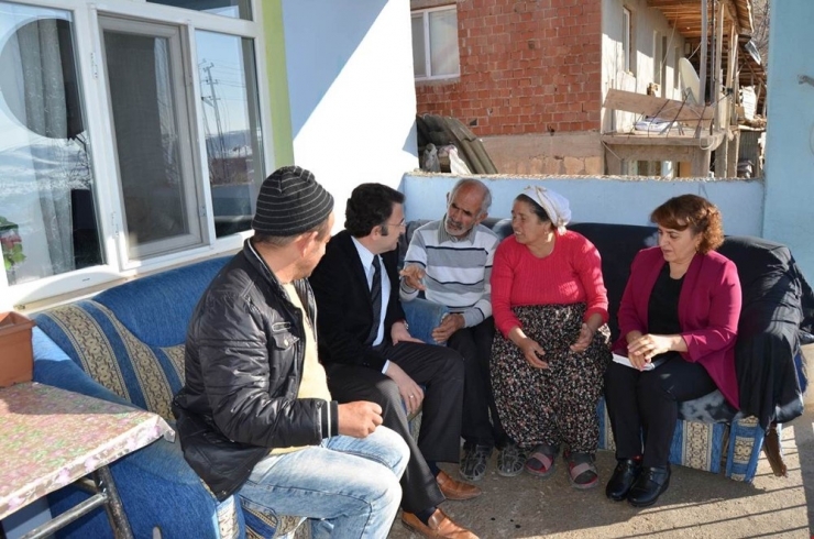 Kaymakam Çam’dan Ev Ziyaretleri