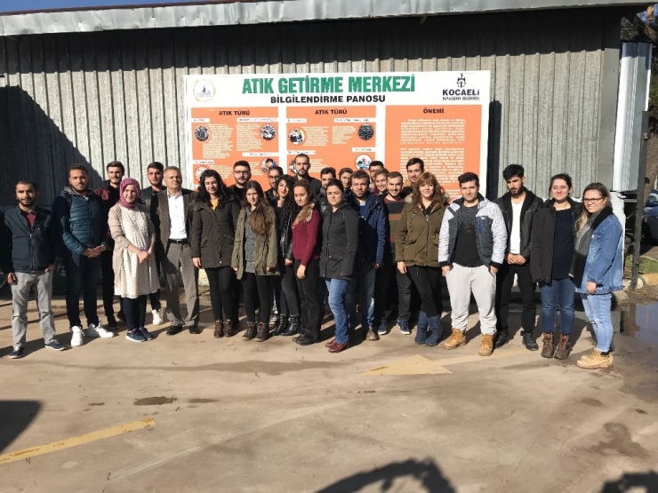 Kartepe Atık Getirme Merkezi, Bartın Üniversitesi Öğrencilerini Konuk Etti
