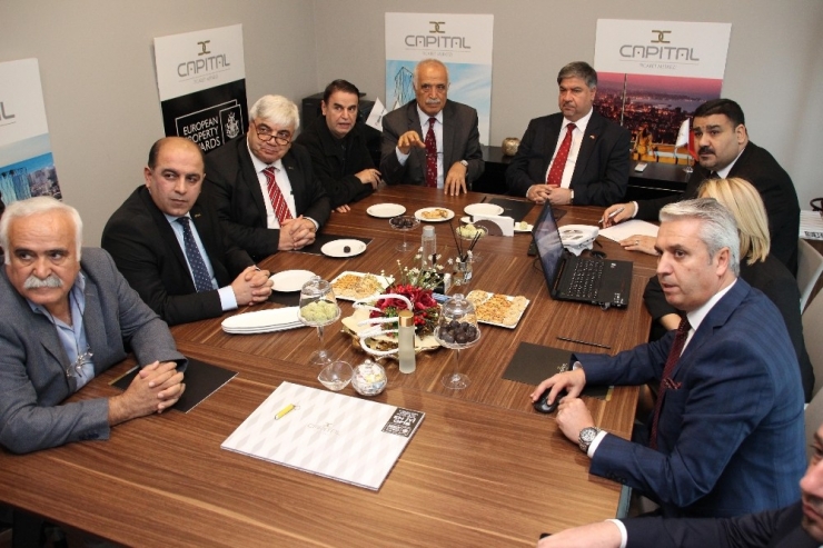 Irak’ın Ankara Büyükelçisi Mersin’de Capital Ticaret Merkezi’ni Ziyaret Etti