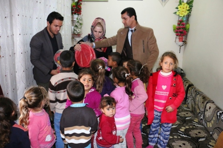 Akçakale’de Engelliler Ve Çocukların Yüzü Güldü