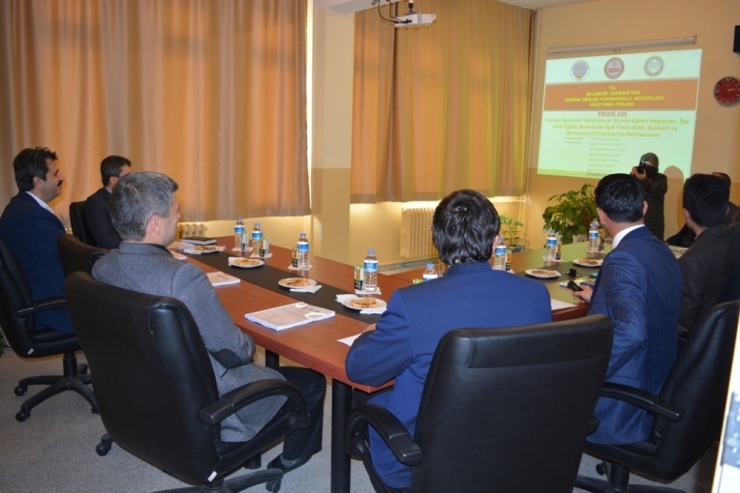 Havran Myo’dan, Halk Eğitim Merkezi Araştırma Projesi