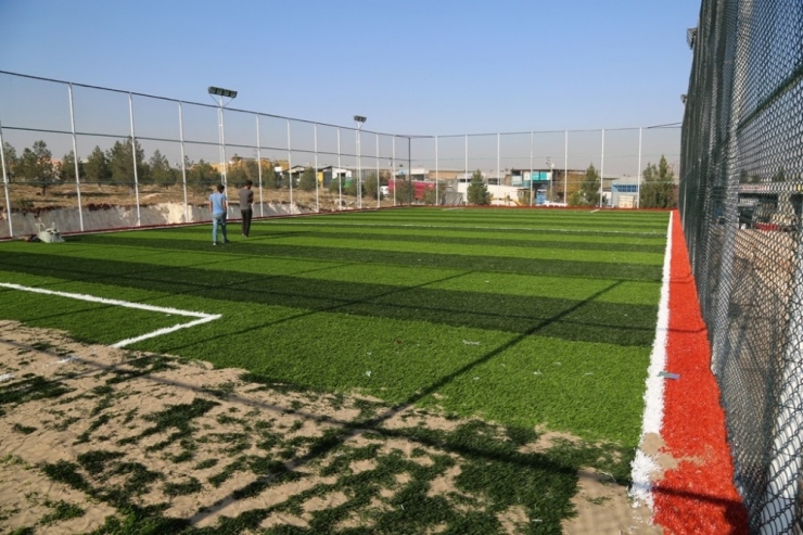 Evren Sanayi Sitesine Spor Kompleksi Yapılıyor