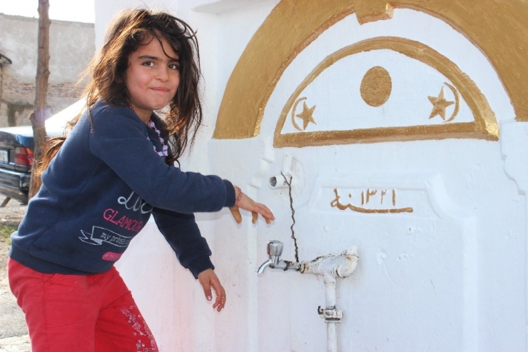 Odunpazarı’nın Tarihi Çeşmelerinde Renkli Görüntüler