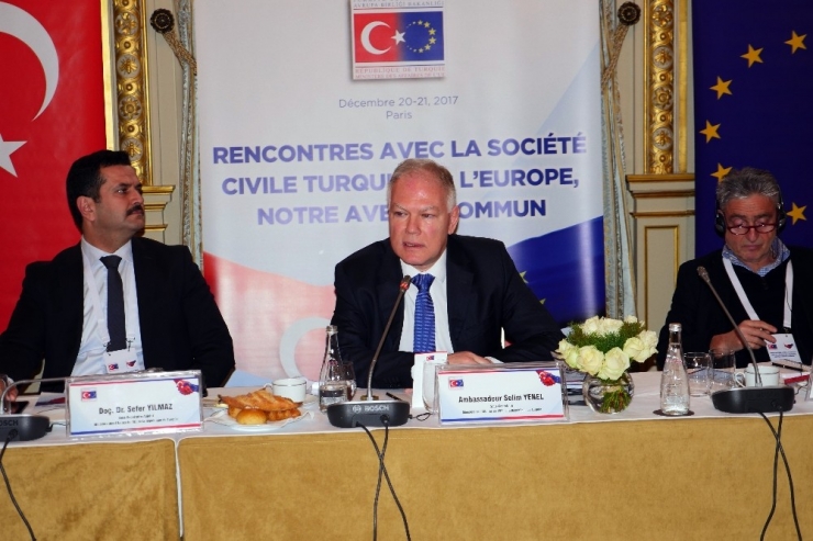 Paris’te Türkiye-ab Sivil Toplum Ve Medya Buluşması