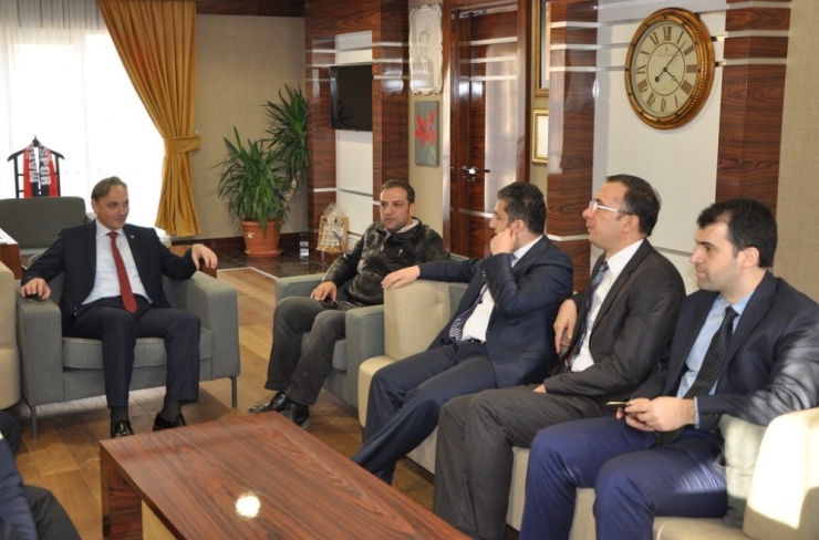 Gap Başkanı İle Kaymakamlar Dika’yı Ziyaret Etti