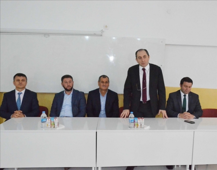 Rektör Alkan’dan Bayat Myo’da İnceleme