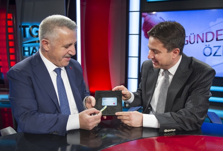 Bakan Arslan ‘Ptt Kart’ı Batuhan Yaşar’ın Gündem Özel Programında Açıkladı