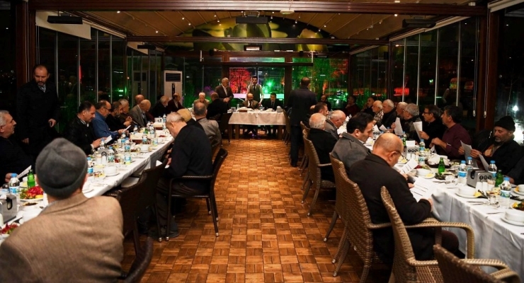 Başkan Üzülmez’den Camii Dernek Başkanlarına Destek