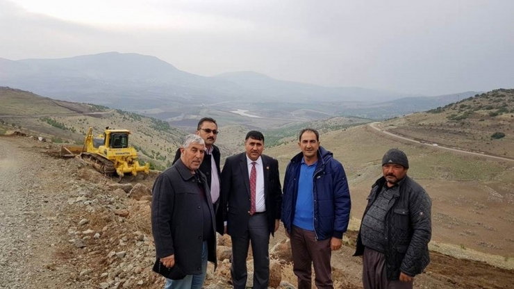 Musabeyli İlçesinde Yol Genişletme Çalışmaları