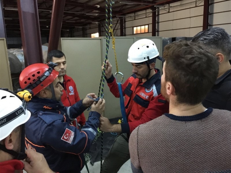 Afad’dan Umke’ye Arama Kurtarma Eğitimi