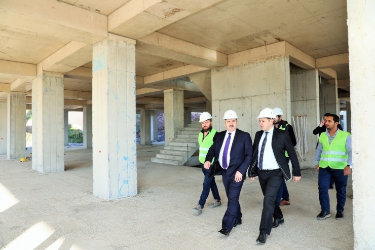 Başkan Baran, Projeleri Yerinde İnceledi