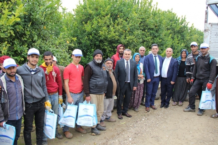 Sgk, Mevsimlik Tarım İşçileriyle Buluştu