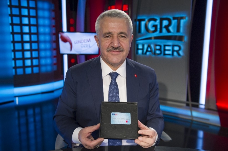 Bakan Arslan ‘Ptt Kart’ı Batuhan Yaşar’ın Gündem Özel Programında Açıkladı