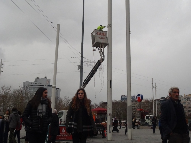 (Özel Yılbaşı Gecesi, Taksim Mobese’lerle Gözetlenecek