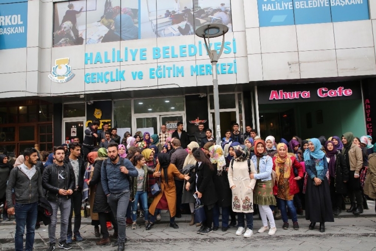 Haliliye Belediyesinden Üniversite Hazırlık Öğrencilerine Sinema Molası