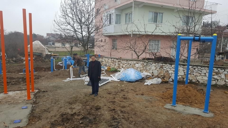 Pazaryeri’nde Çocuklar İçin Park Çalışmaları Devam Ediyor