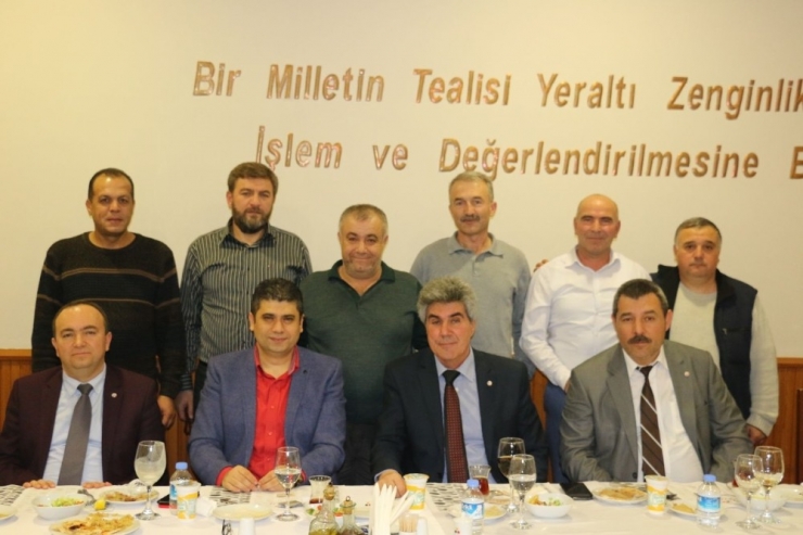 Eti Maden Kırka İşletmesi Eti Bor Üretim Rekorunu Çalışanlarıyla Beraber Kutladı