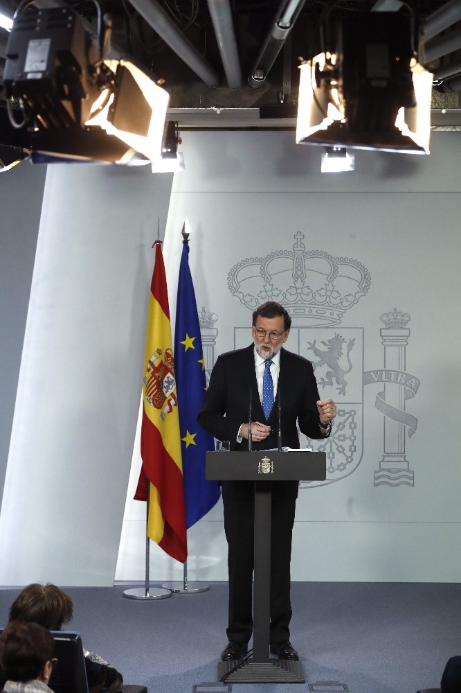 İspanya Başbakanı Rajoy: "Yasalar İçinde Açık Ve Gerçekçi Bir Diyaloga Hazırım"