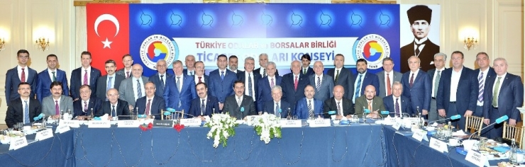 Kuto Heyeti, Ticaret Odaları Konsey Toplantısına Katıldı