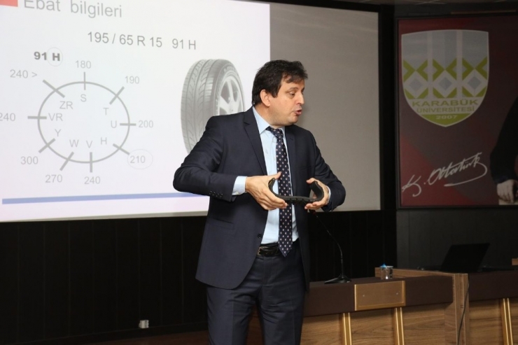 Kbü’de ‘Yeni Lastik Teknolojileri’ Semineri