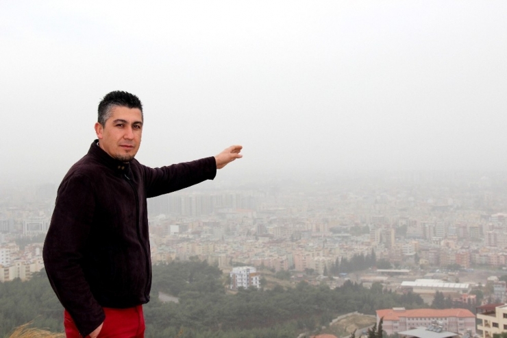 Hatay’a Toz Yağıyor