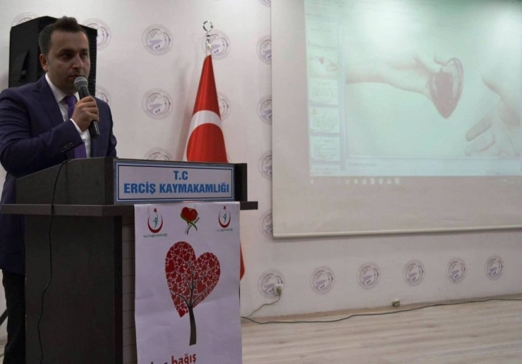 Erciş’te’ Organ Ve Doku Bağışı’ Konulu Program