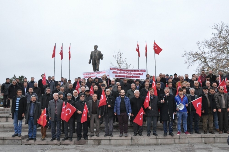 Köy Derneğinden Kudüs Tepkisi
